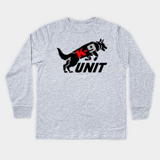 K9 UNIT Kids Long Sleeve T-Shirt